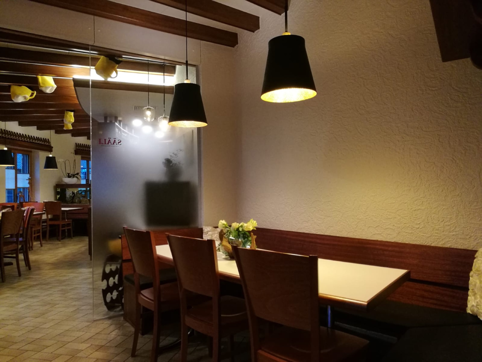 Gaststube des Restaurant Rosenegg